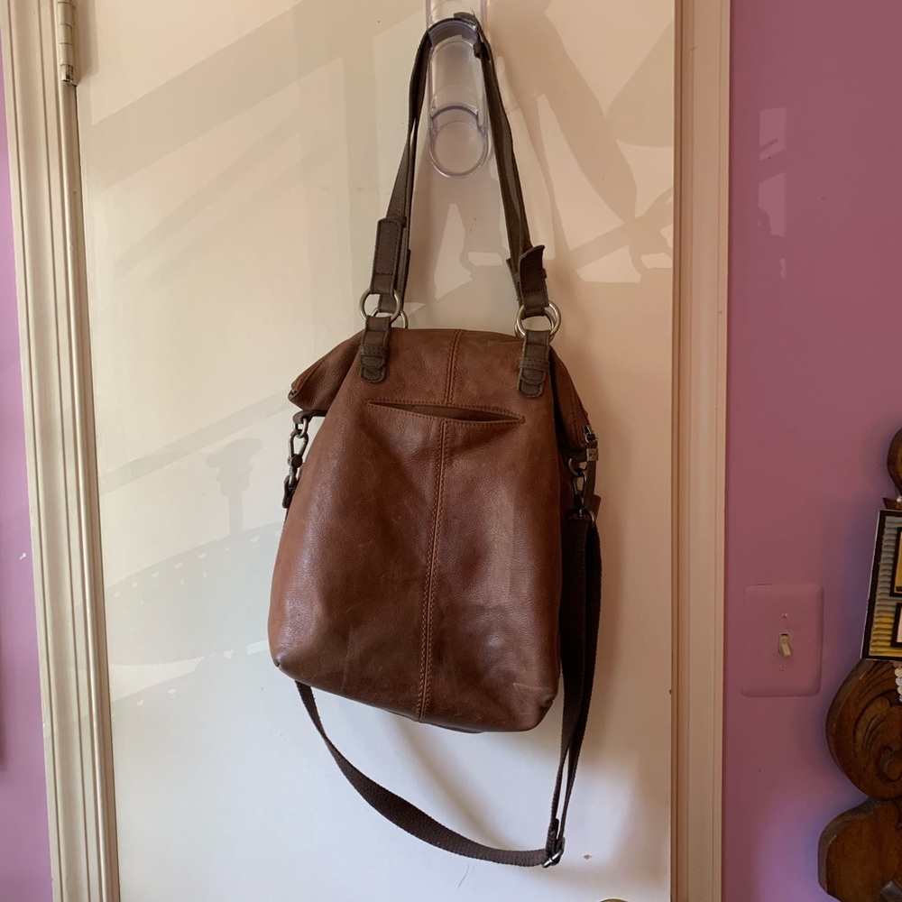 The Sak large leather brown purse
